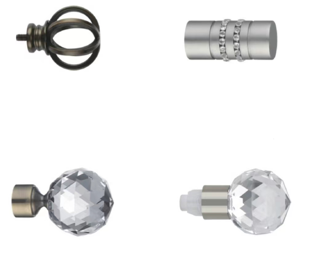 Accessoires pour tringles à rideaux